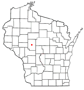 Location of Eaton, Wisconsin