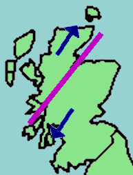 The Great Glen Geological Fault