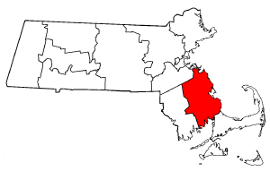 Image:Map of Massachusetts highlighting Plymouth County.png