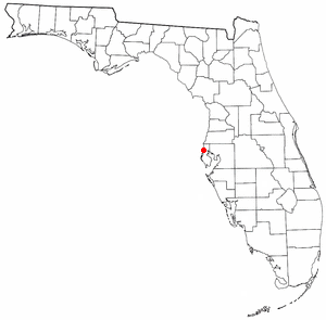 Location of Dunedin, Florida