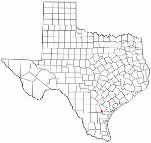 Location of Lakeshore Gardens-Hidden Acres, Texas