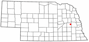 Location of Bruno, Nebraska