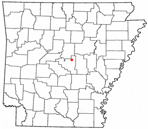 Location of Gravel Ridge, Arkansas