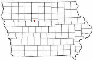 Location of Fort Dodge, Iowa