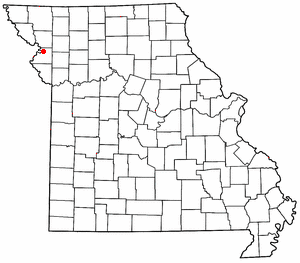 Location of Saint Joseph, Missouri