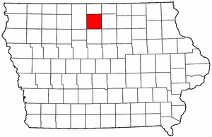 Image:Map of Iowa highlighting Hancock County.png