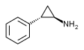 chemical structure of tranylcypromine
