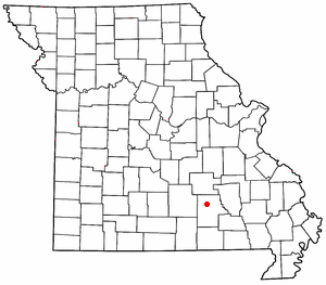 Location of Ink, Missouri