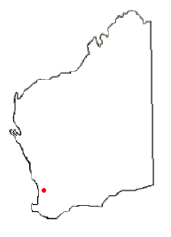 Location of Chittering, Western Australia