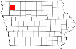 Image:Map of Iowa highlighting O'Brien County.png