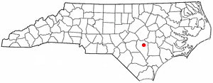 Location of Keener, North Carolina