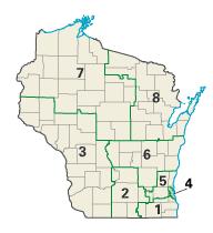 Wisconsin congressional districts