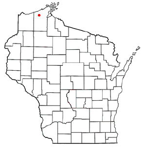 Location of Tripp, Wisconsin