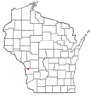 Location of Coon Valley, Wisconsin