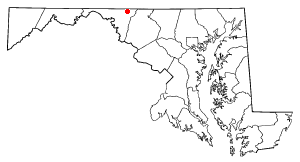 Location of Leitersburg, Maryland