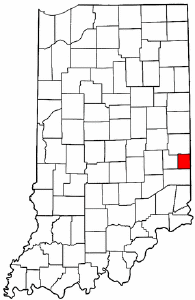 Image:Map of Indiana highlighting Union County.png