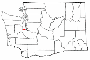 Location of Gig Harbor, Washington