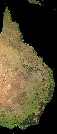 The Great Divide runs around the entire eastern and south-eastern edge of Australia