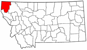 Image:Map of Montana highlighting Lincoln County.png