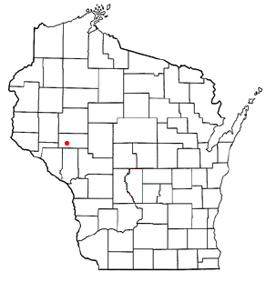 Location of Pleasant Valley, Wisconsin