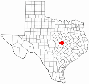 Image:Map of Texas highlighting Bell County.png