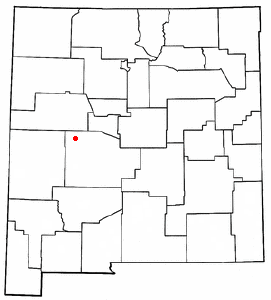 Location of Alamo, New Mexico