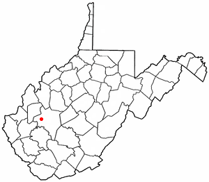 Location of South Charleston, West Virginia