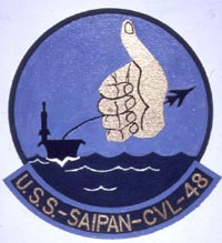 Insignia of the USS Saipan