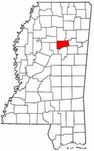 Image:Map of Mississippi highlighting Webster County.png