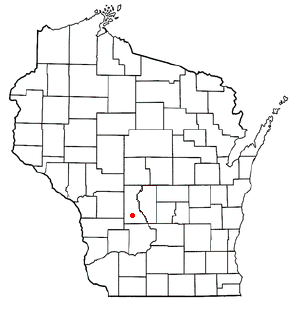 Location of Lindina, Wisconsin