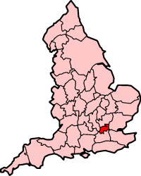 Middlesex as a  before .