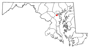 Location of Linthicum, Maryland