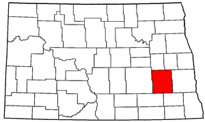 Image:Map of North Dakota highlighting Barnes County.png