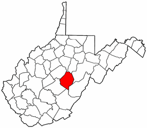 Image:Map of West Virginia highlighting Webster County.png