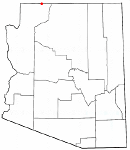 Location of Colorado City, Arizona