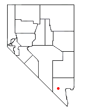 Location of Blue Diamond, Nevada