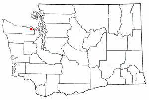 Location of River Road, Washington