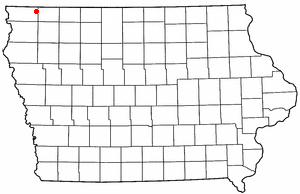 Location of Little Rock, Iowa