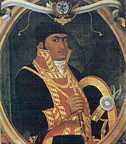 Portrait of Jos Mara Morelos, oil painting