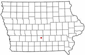 Location of Ackworth, Iowa