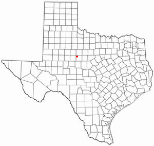 Location of Trent, Texas