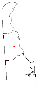 Location of Rising Sun-Lebanon, Delaware