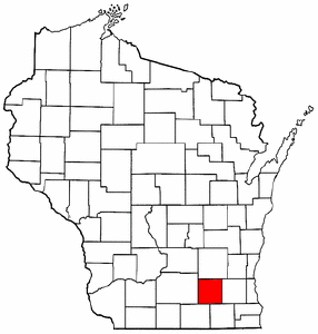 Image:Map of Wisconsin highlighting Jefferson County.png