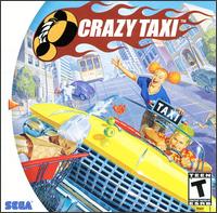 box cover of Crazy Taxi for the Dreamcast