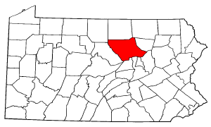 Image:Map of Pennsylvania highlighting Lycoming County.png