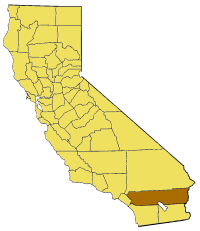 Image:California map showing Riverside County.png