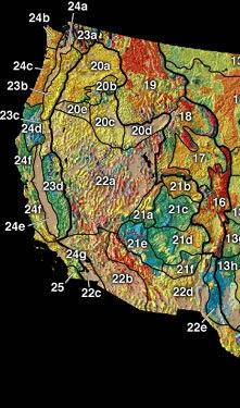 Physiographic regions of the U.S.