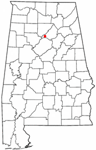 Location of Smoke Rise, Alabama