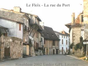 Le Fleix village