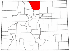 image:Map of Colorado highlighting Larimer County.png